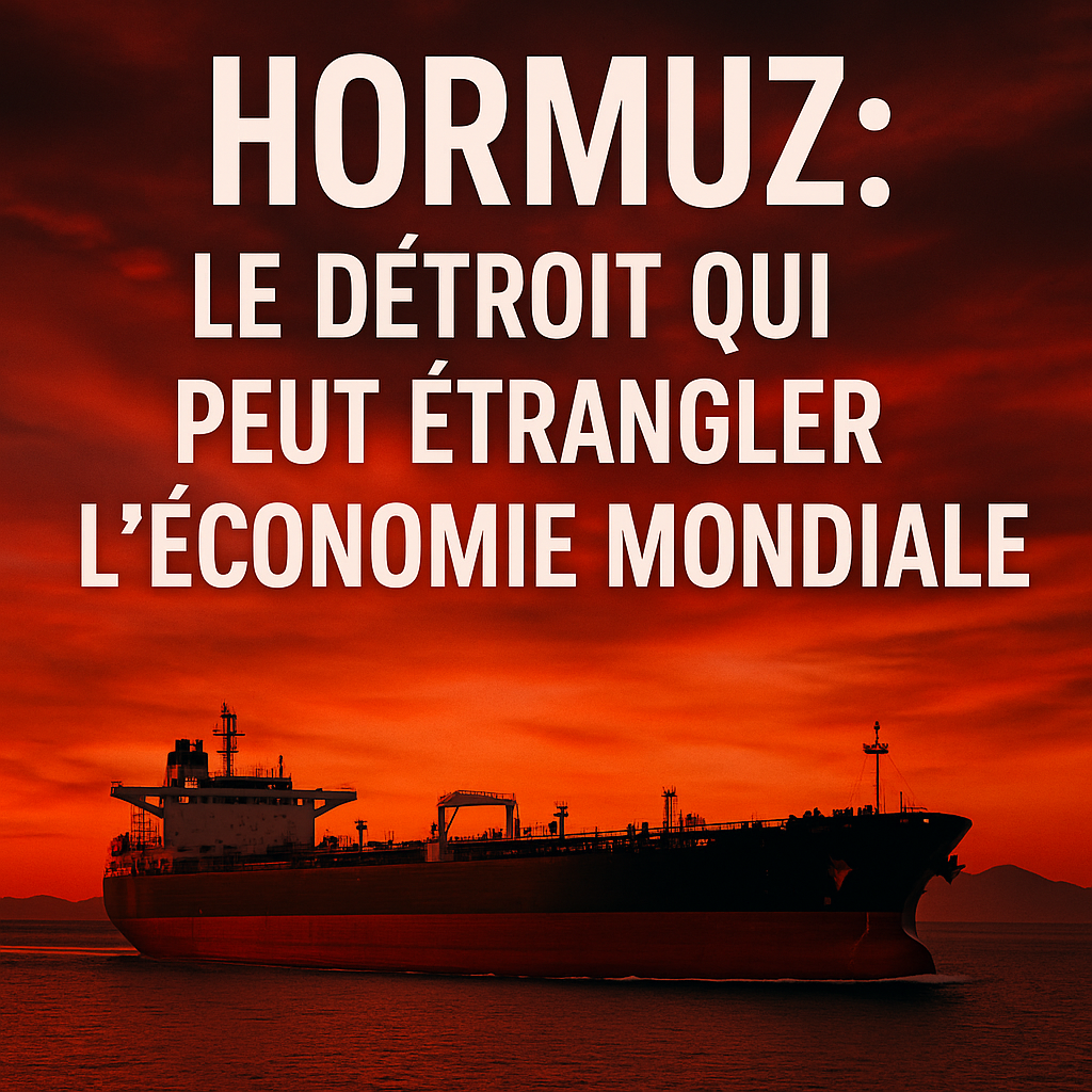 Hormuz : Le Détroit Qui Peut Étrangler l’Économie Mondiale
